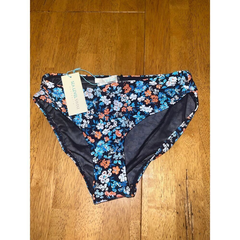 Sea Level Marguerite Mid Bikini Pant Size US 4 (H13) - Picture 4 of 7